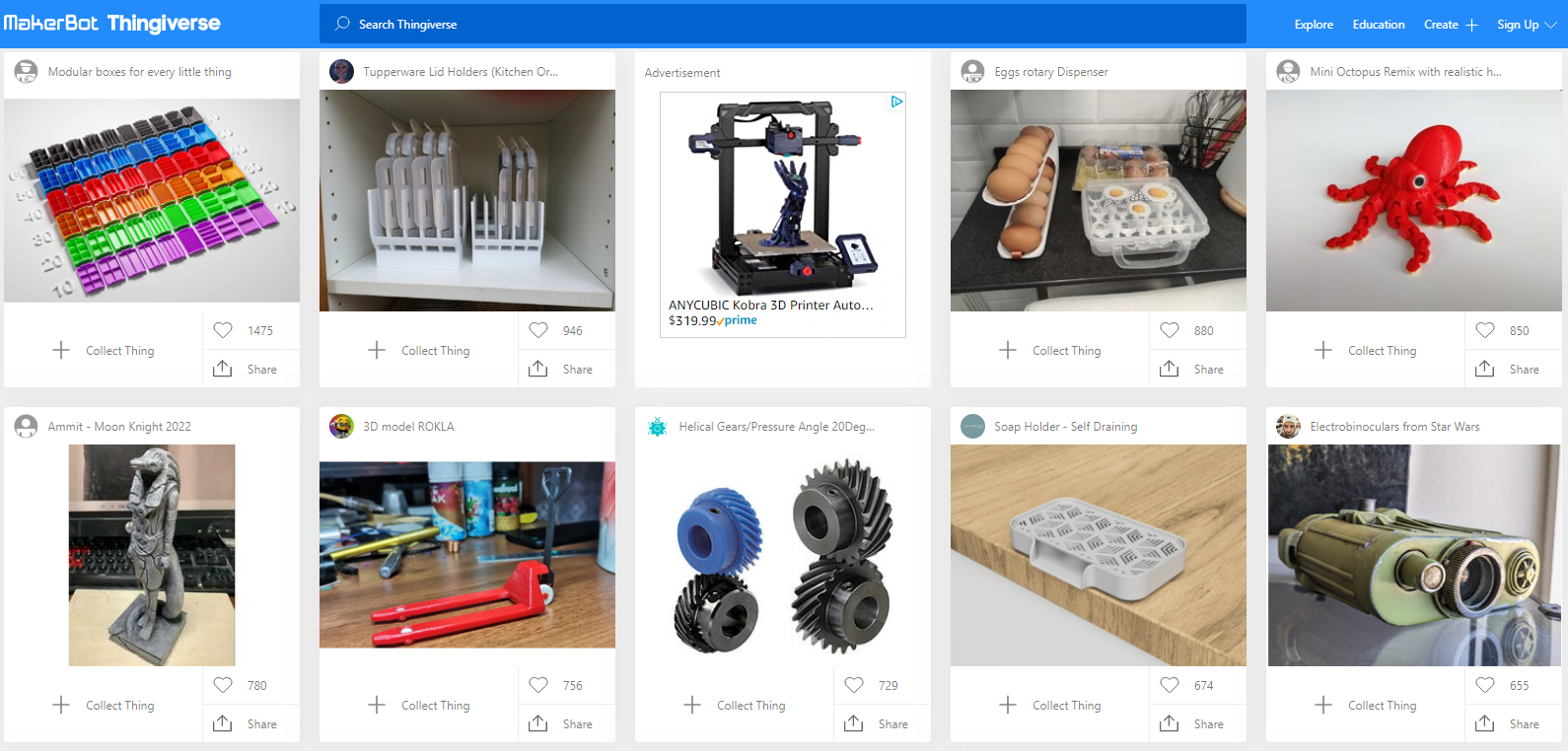 Thingiverse(T站)