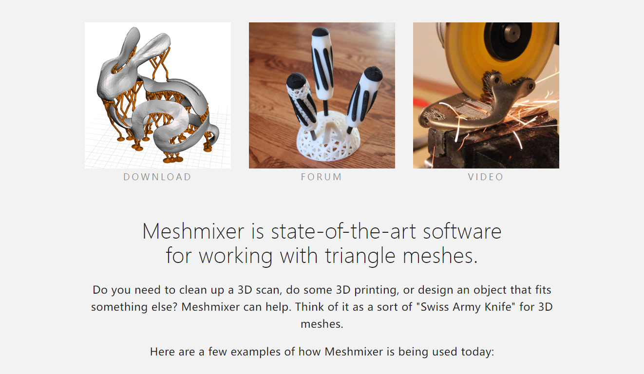 MeshMixer