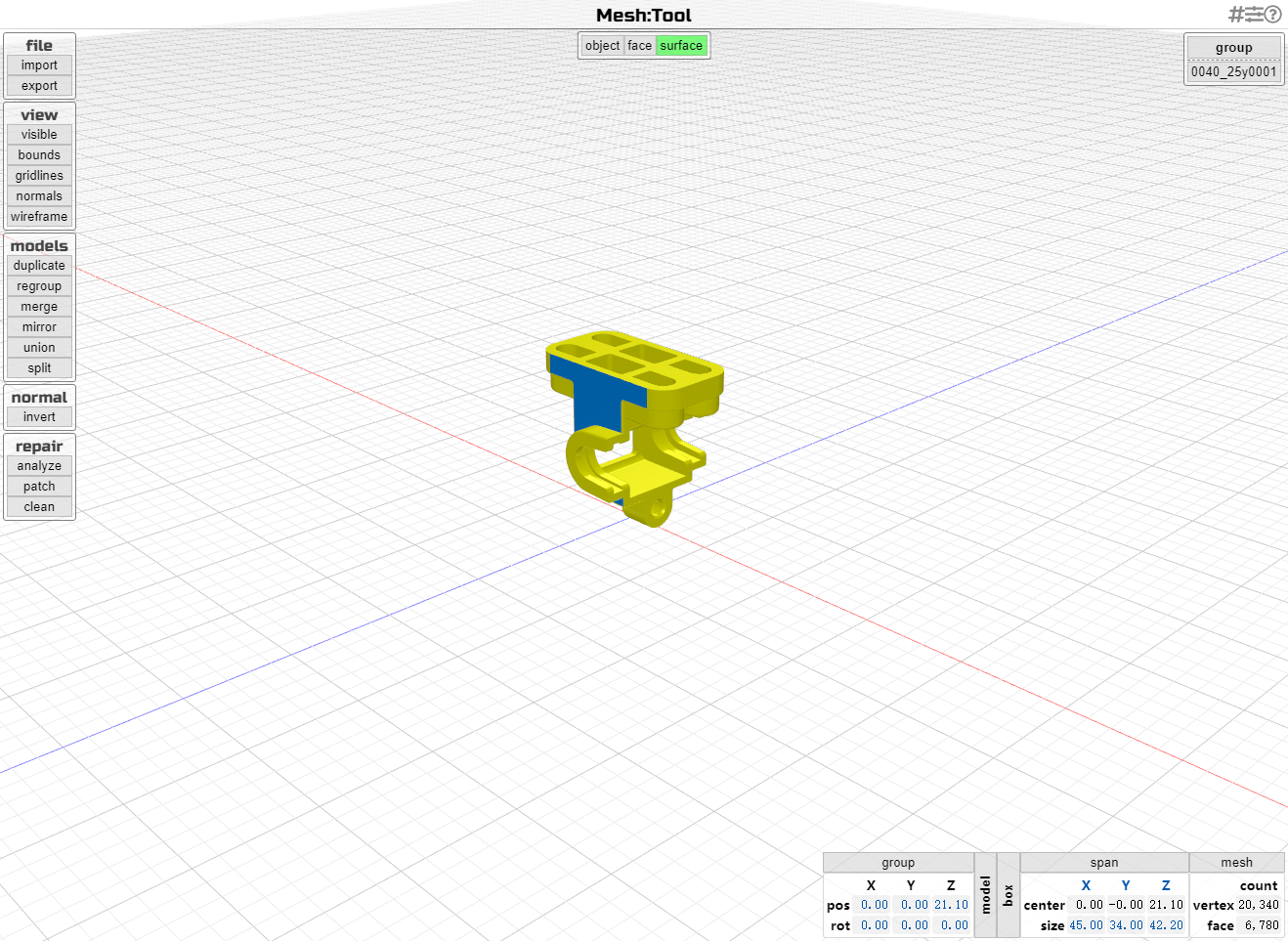 Mesh:Tool
