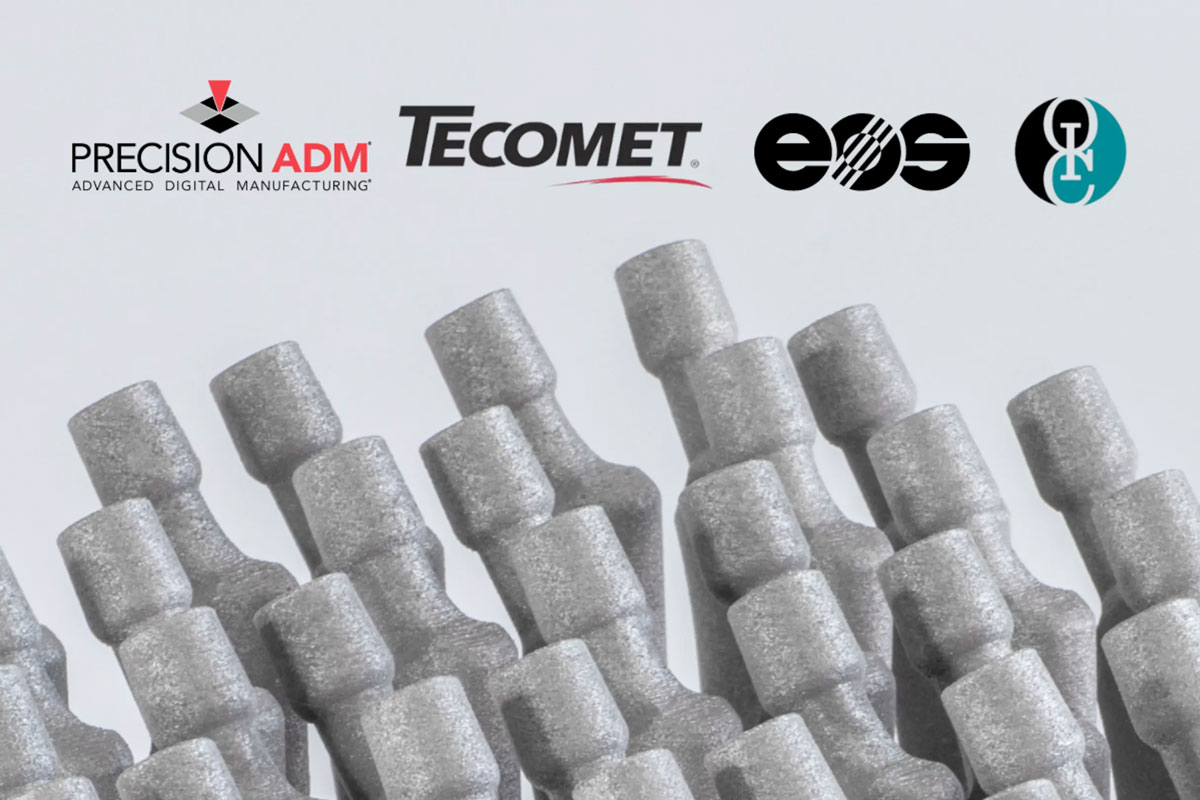 EOS、Tecomet、Precision ADM 和 OIC 希望共同为医疗器械增材制造提供端到端解决方案