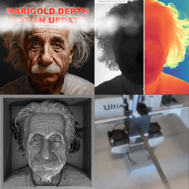Marigold 一种基于AI的文本转 3D模型的 方法