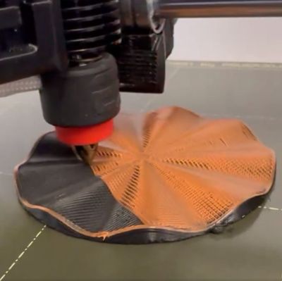 Michael Wüthrich 探索非平面 FDM 3D打印