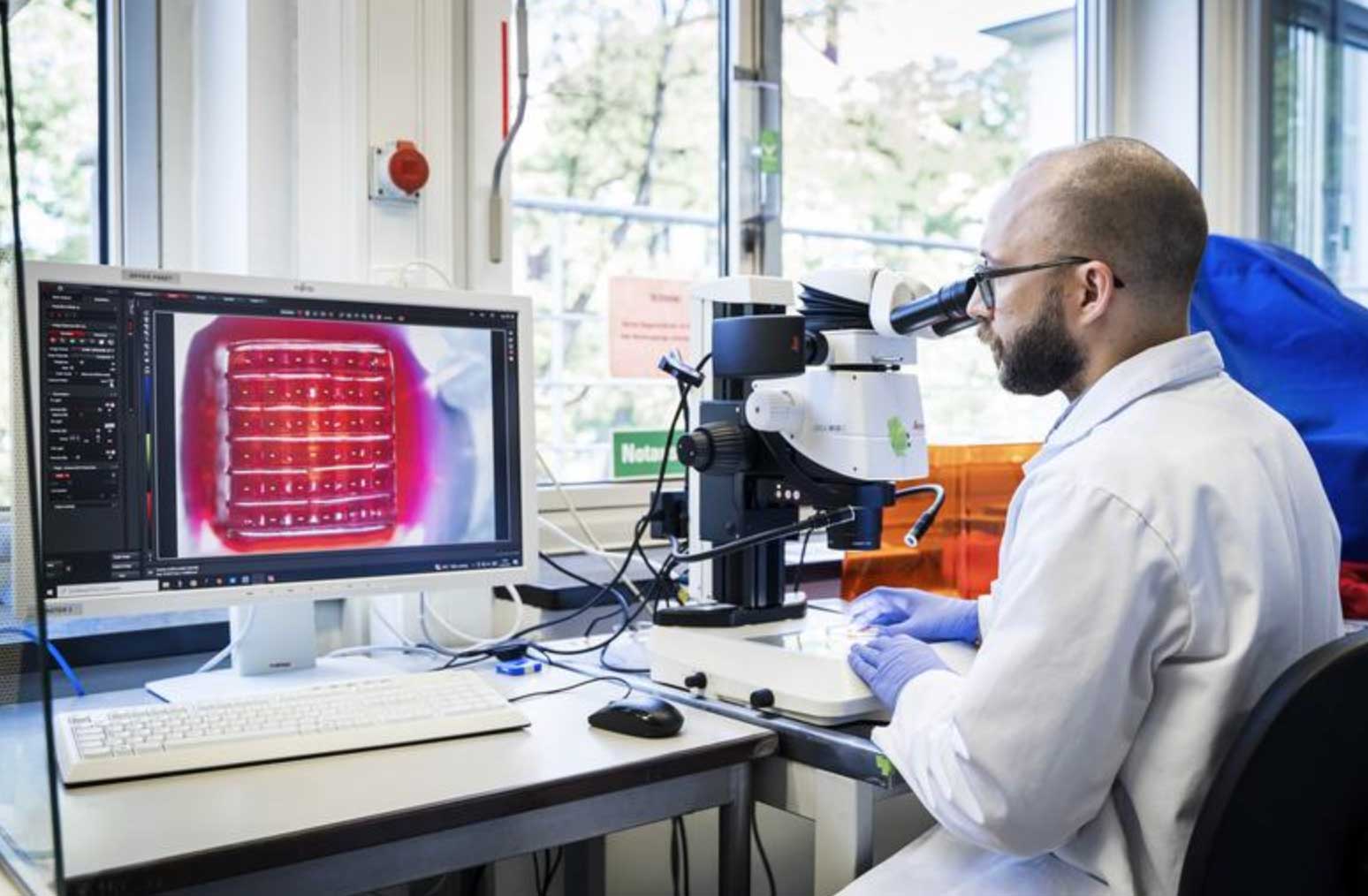慕尼黑应用科学大学开发出经济实惠的生物3D打印:只需按一下按钮即可打印组织