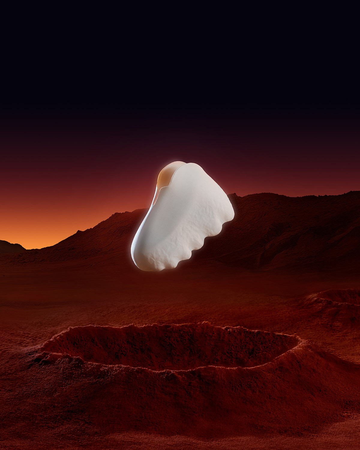 CRO和Zellerfeld合作推出未来派MARS MELLOW 3D打印鞋