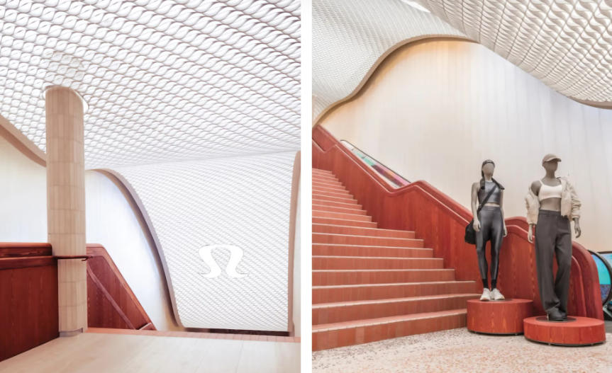 Aectual与Lululemon合作 在全球范围内推广3D打印门店设计